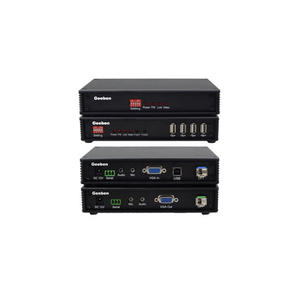 Geeben吉本 KVM光纤延长器 VGA Geeben吉本 KVM光纤延长器 VGA
